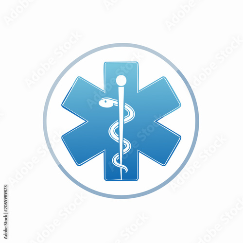 Star of Life Medical Symbol