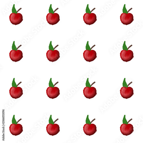 a cherry 4 x 4 pattern