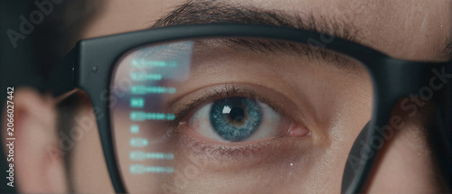 Eye Viewing AR Code Display