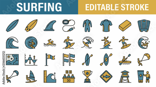 Foto Sculpture icons set for artistic projects featuring chisels hammer tools and clay statues