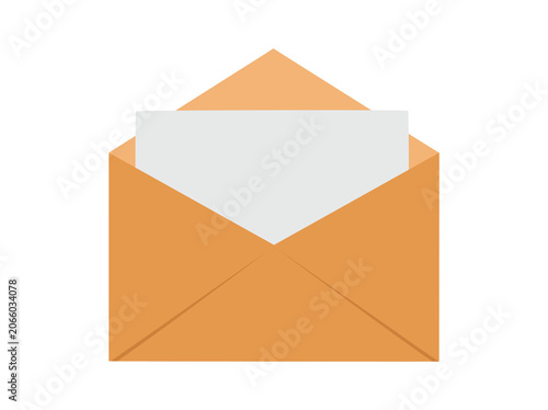 White Card Envelope