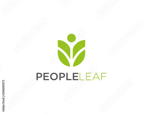 People leaf logo