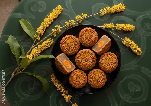 Golden Harvest Moon Bites
