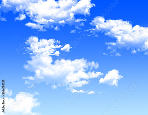 青空と白い雲