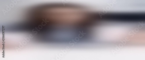 Driving on Road Motion Blur Video Footage