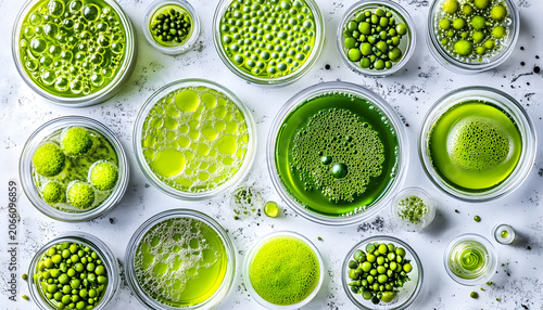 Laboratory study of algae energy