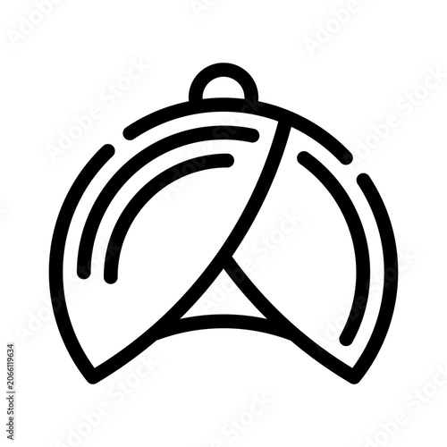 Quadro su tela turban line icon
