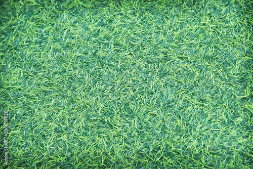 Colorful green grass top view artificial patterns