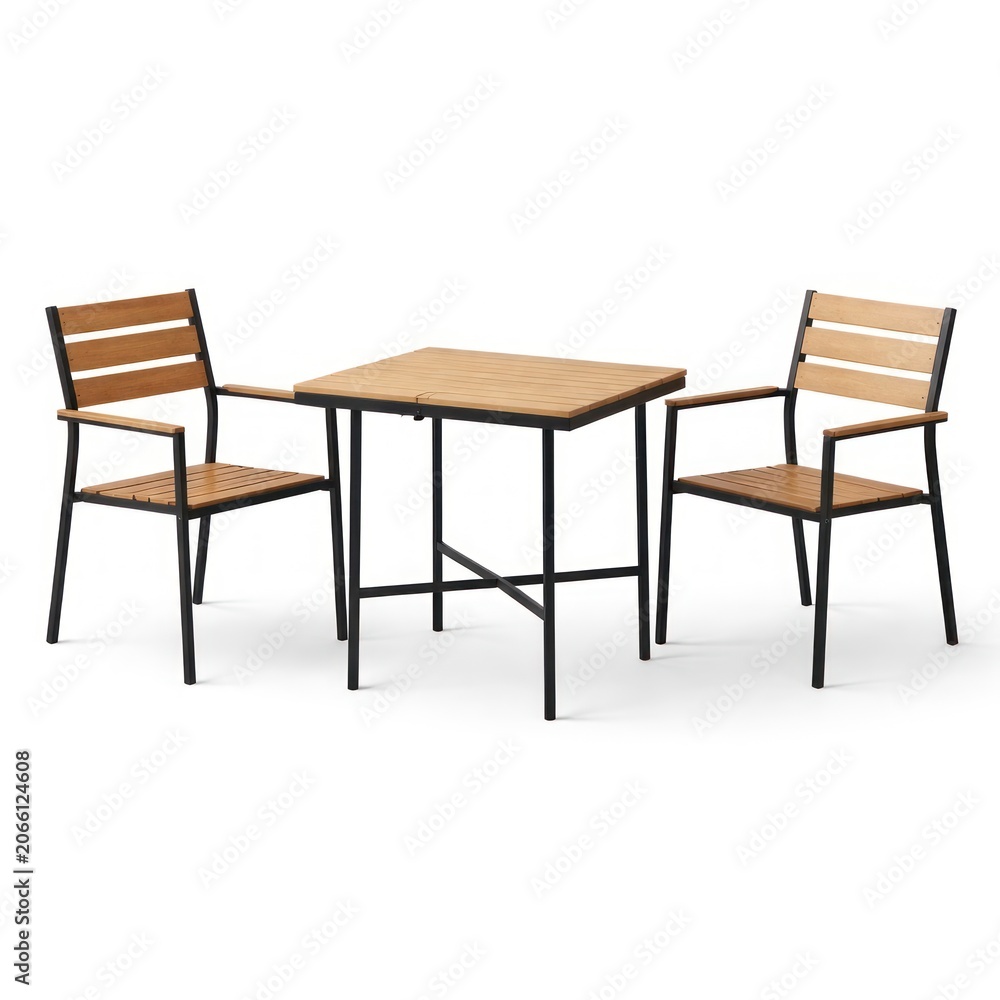 Fototapeta premium Modern outdoor patio furniture set