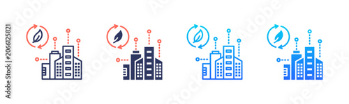 Canvastavla Sustainable Recovery Icon Pack In Multiple Styles