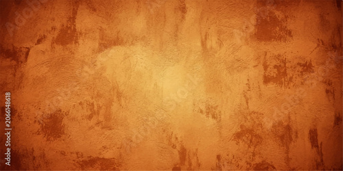 Konstfotografi An abstract textured background in warm shades of orange and gold, featuring a subtle gradient and organic, mottled patterns, evokes a sense of rustic elegance and artistic depth