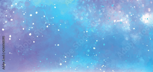 七夕、星空、背景、イメージ、バックグラウンド、アブストラクト、夜、キラキラ、宇宙、コスモ、雪, 冬, クリスマス, 光, 青, ホリデイ, 空, マジック, デザイン, 寒い, 雪片, 星, 模様, 季節, デコレーション, ベクター, 明るい