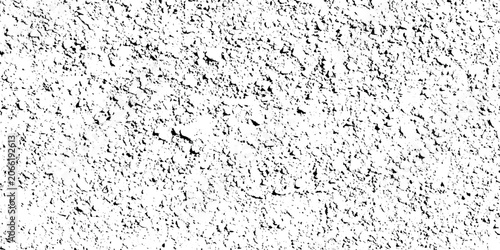 Slika na platnu Black and white grunge rough textured surface background vector graphic design e