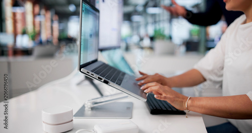 Photography Two Employees Secretly Transferring Confidential Data