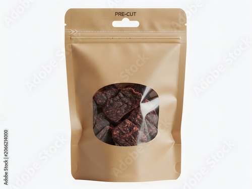 Pre-cut dried cannabis buds in a resealable pouch