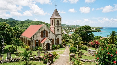 church in the village of st james
