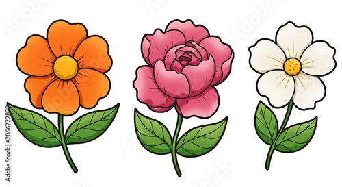 Blooming Retro Trio
