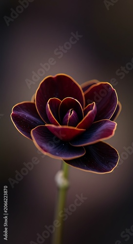 Midnight Bloom's Embrace