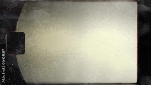 Aged Film Frame with Classic Sprocket Hole Overlay. DVD grunge, edgy grunge, amber grain, fear grunge, accelerate dust, canvas grained, dust attractive, ancient grain, litter dust, edges grunge