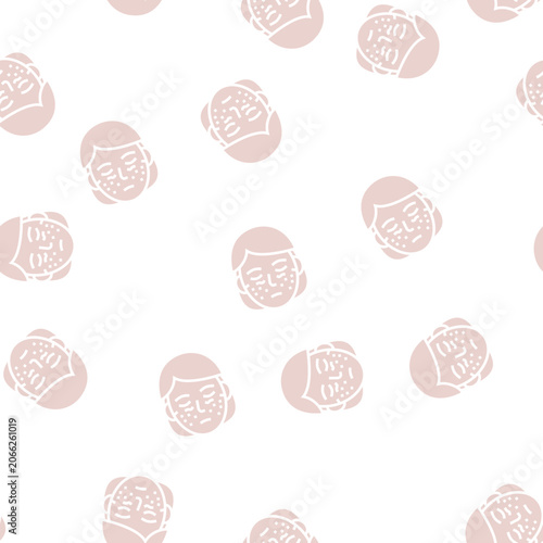 Canvas Print systemic lupus erythematosus vector glyph seamless pattern systemic lupus erythe