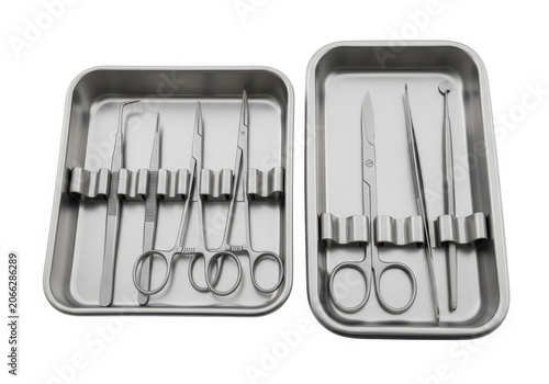 Empty clear plastic toothbrush holder with slots for six brushes and toothpaste