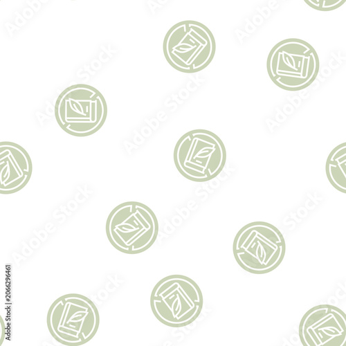 Fotografía lack of education poverty problem vector glyph seamless pattern lack of educatio