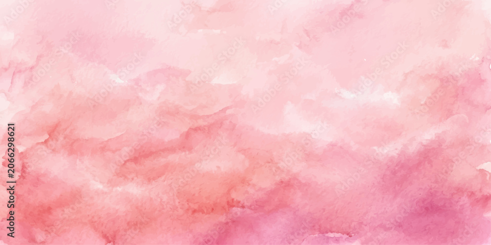 Fototapeta premium Pink Abstract Watercolor Texture Background with Soft Pastel Rose Tones