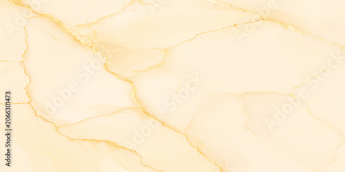 Foto Golden beige marble texture background with cracks and veins for design and deco
