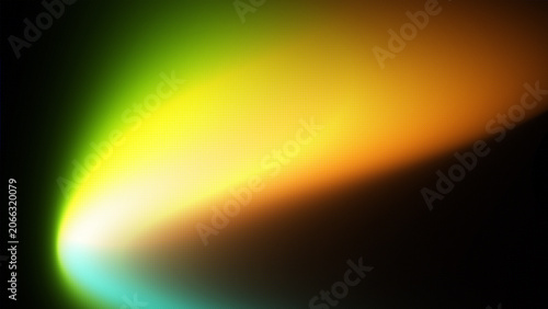 Green Yellow Orange Diagonal Gradient Glow Background