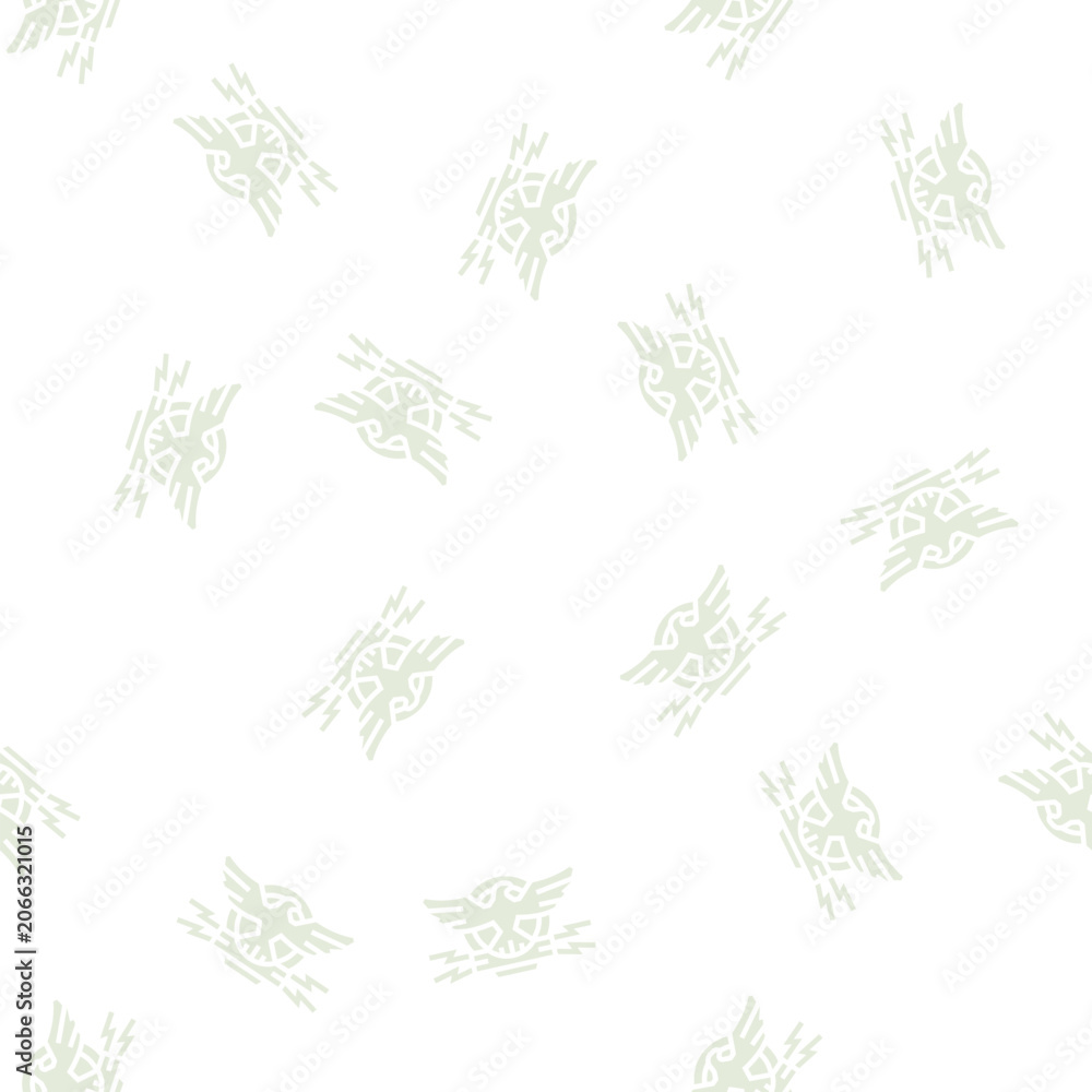 Naklejka premium coat of arms with eagle vector glyph seamless pattern coat of arms with eagle sign illustration