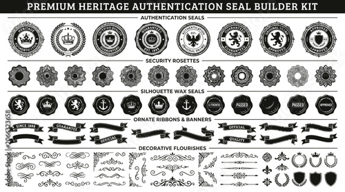 Premium Heritage Authentication Seal Builder Kit.