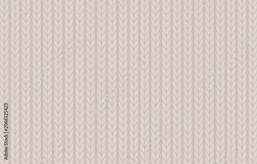 ベージュの平編みニットの背景イラスト　長方形　ベクター画像　Web　Adobe Illustrator Artwork