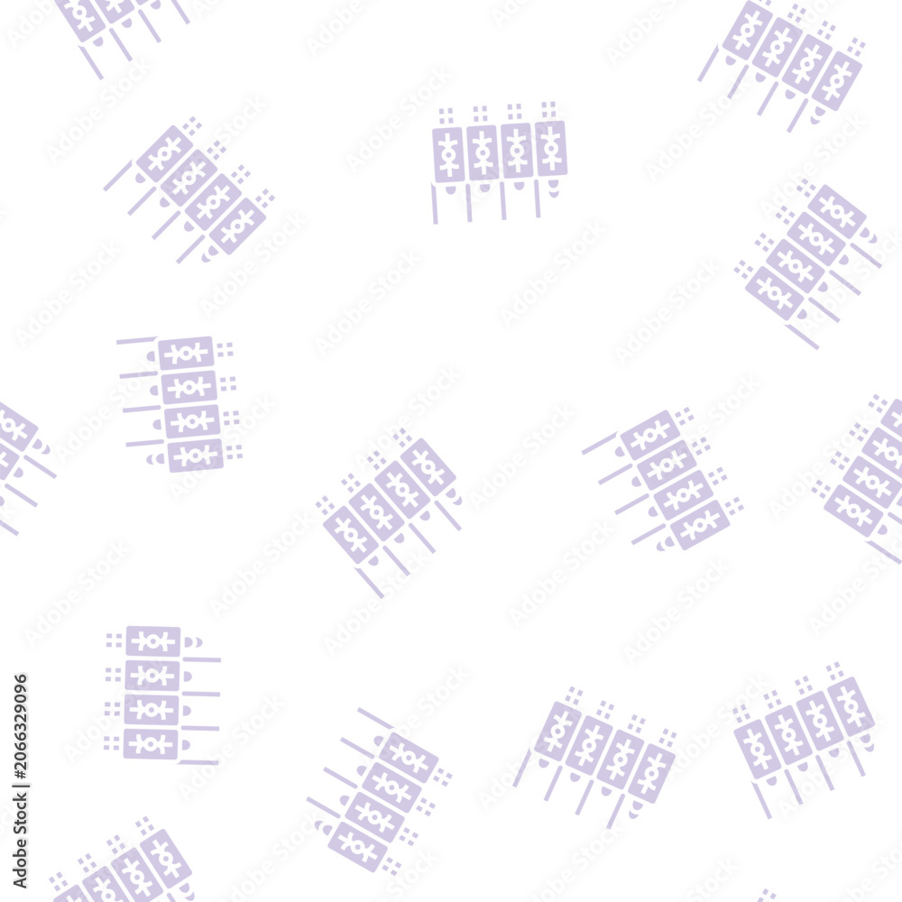 Naklejka premium army ancient rome vector glyph seamless pattern army ancient rome sign illustration