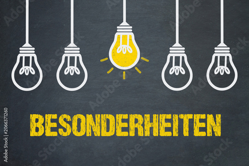 Tableau sur toile Besonderheiten