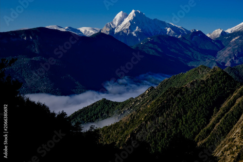 Tableau sur toile Pedraforca in the skye