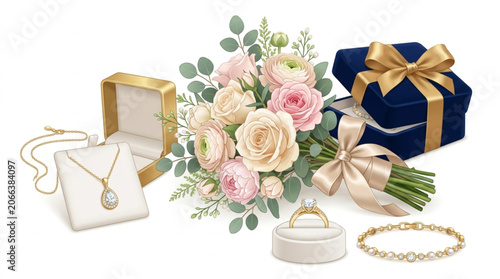 Celebrate National Girlfriend Day with Exquisite Gifts Jewelry and Flowers for Your Beloved