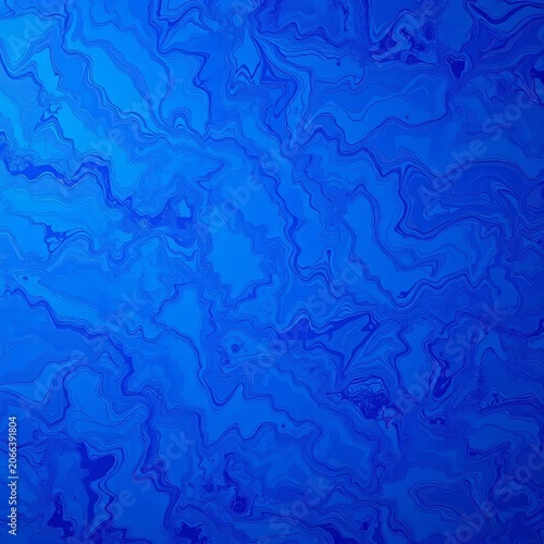 Marbled texture on sapphire blue background creates an intriguing visual effect, marbled, serene