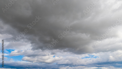 The unparalleled beauty of clouds in the sky, captured by a drone.