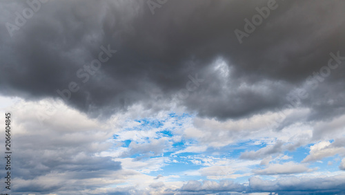 The unparalleled beauty of clouds in the sky, captured by a drone.