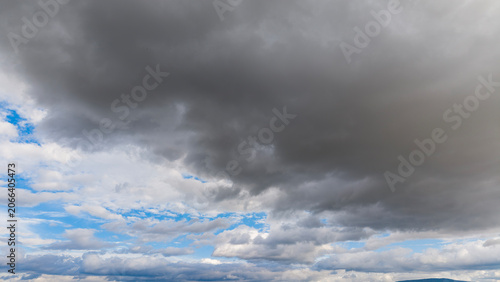 The unparalleled beauty of clouds in the sky, captured by a drone.