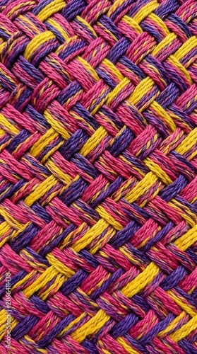 background of colorful threads
