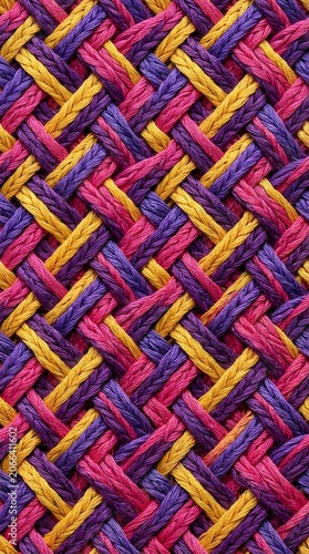 background of colorful threads