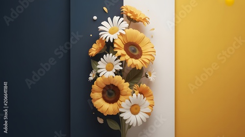 bouquet of sunflowers