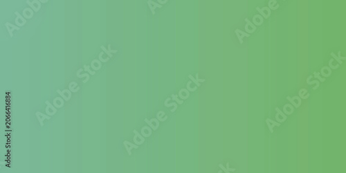 Panoramic Abstract Soft Gradient Background Blending Fresh Seafoam and Leaf Green Colors