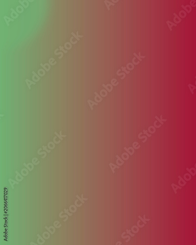 Elegant Portrait Abstract Gradient Backdrop with Muted Green and Vibrant Crimson Red Colors