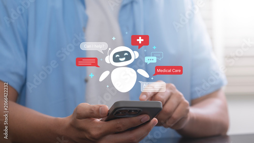 AI Healthcare Chatbot for Mobile Medical Care Support, Digital Patient Communication, Telemedicine Assistance, Clinical Service Automation, and Smart Hospital Workflow Solutions for Providers
