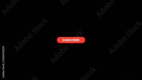 Subscribe Button Click Animation with Ripple Wave Effect