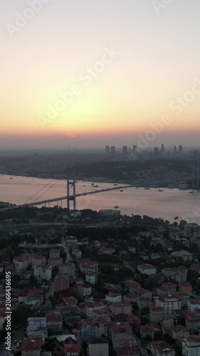 Sunset Istanbul City Landscape