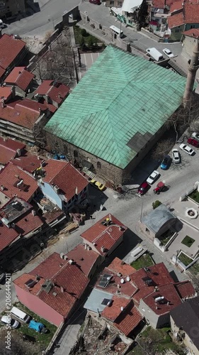 Ottoman Afyon City View Historical Mosque