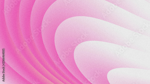фотографія Soft magenta and pale white grainy textured abstract background with a smooth, flowing curved wave, subtle noise gradient texture